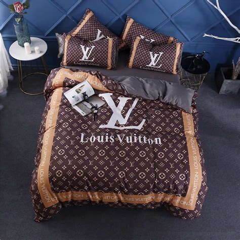 louis vuitton bed comforter.